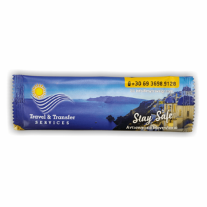 Αντισηπτικά μαντηλάκια με λογότυπο