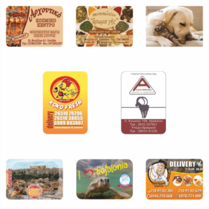 Διαφημιστικά μαγνητάκια ψυγείου