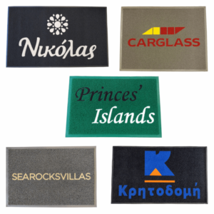 Ταπέτα με λογότυπο