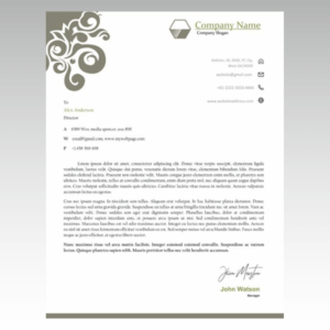 Επιστολόχαρτο εταιρείας