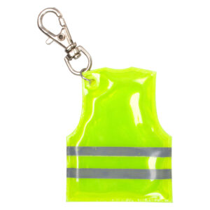 mini reflective vest keyring